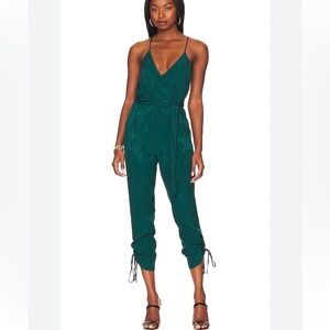 Lovers and Friends Tony Jumpsuit in Deep Teal.Size XS